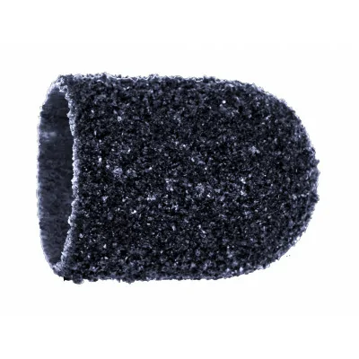 Capuchons abrasifs ronds x10 0504 - Diamant - Grain super gros - Abrasion des cors, durillons et hyperkératoses - 13 mm