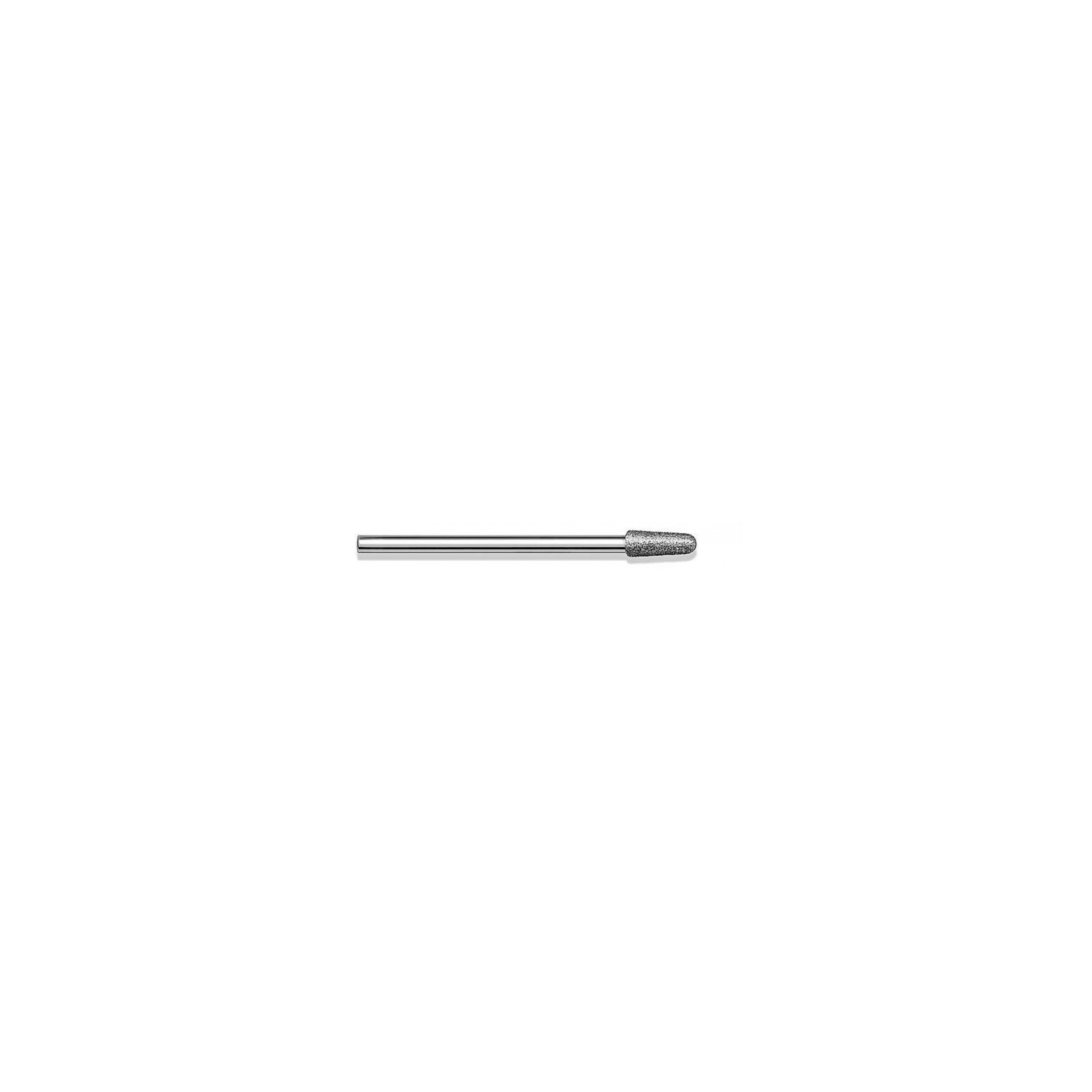 Fraise diamantée standard - Lissage des ongles et des callosités - Grain moyen - ø3,3mm