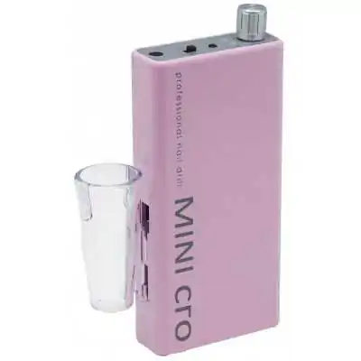 Mini-cro - Micromoteur portable - Rose - 30 000 tr/min - Avec pièce à main démontable