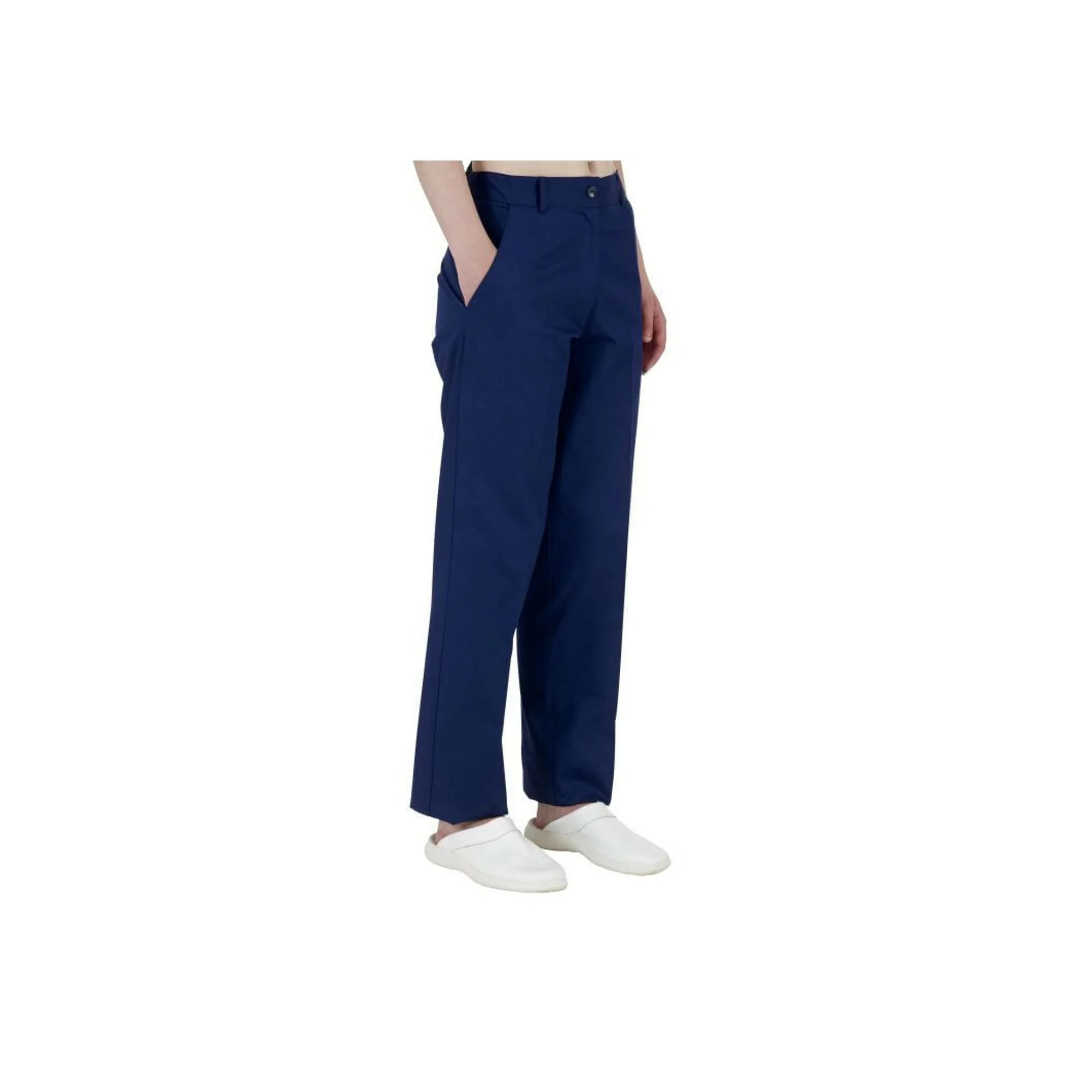 Haiti - Pantalon - Femme - Ceinture élastique - 2 poches côtés