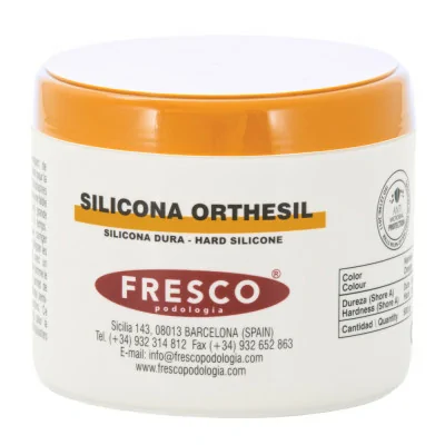 Silicone orthoplastie - Pour orteils - Shore A 30-32 - Orange - 500g - Fresco
