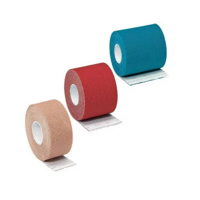 Bande adhésive élastique pour taping 2.5cm x 5m - 3 couleurs - Leukotape K - BSN Medical