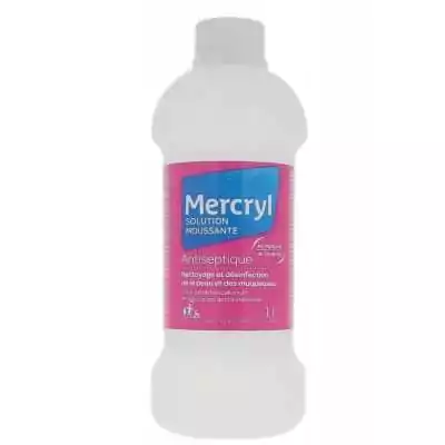 Antiseptique Mercryl - solution moussante - 1L - Menarini France