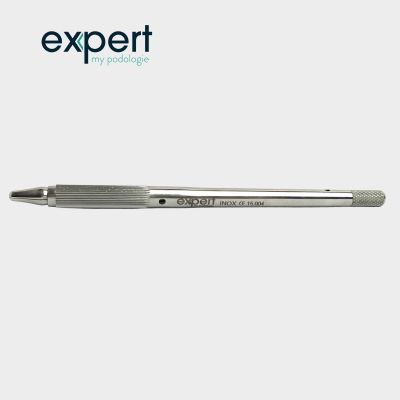 Manche porte lame - Gouges - 13,5 cm - Inox - Expert by My Podologie