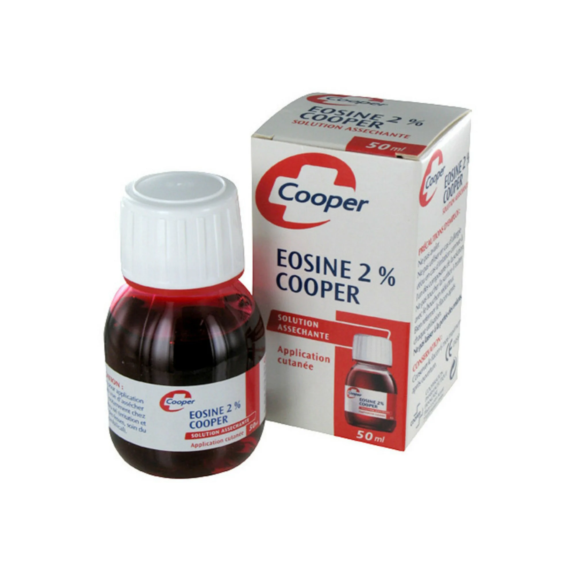Flacon éosine 2% - 50 ml - Cooper