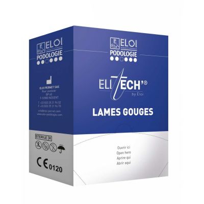 Boîte distributrice de 500 lames de gouges N°3 - Elitech by Eloi