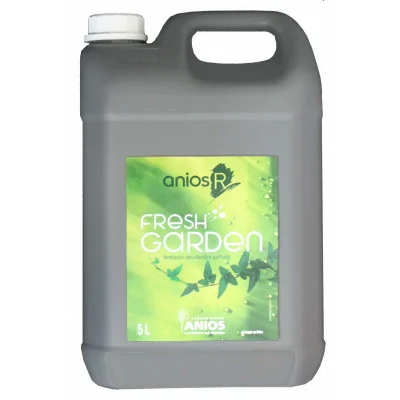 Nettoyant Fresh Garden - Sols et Surfaces - Désinfectant Parfumé - Bidon 5 L - Anios