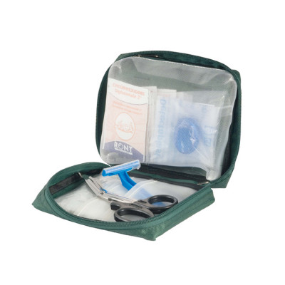Pack sauveteur défibrillateur - Tissu imperméable vert