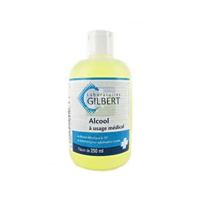 Alcool modifié 70° volume - 250ml, 1L ou 5L - Gilbert