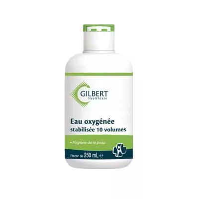 Eau Oxygénée - Laboratoires Gilbert - 10 volumes - 250 ml