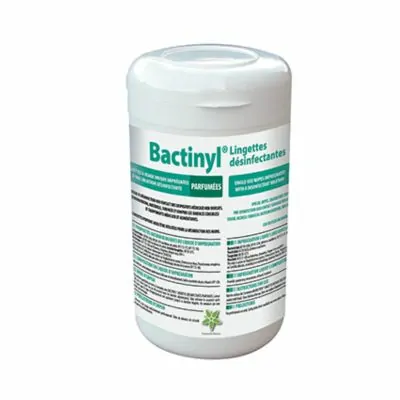 Boite de 120 lingettes désinfectantes - Bactinyl