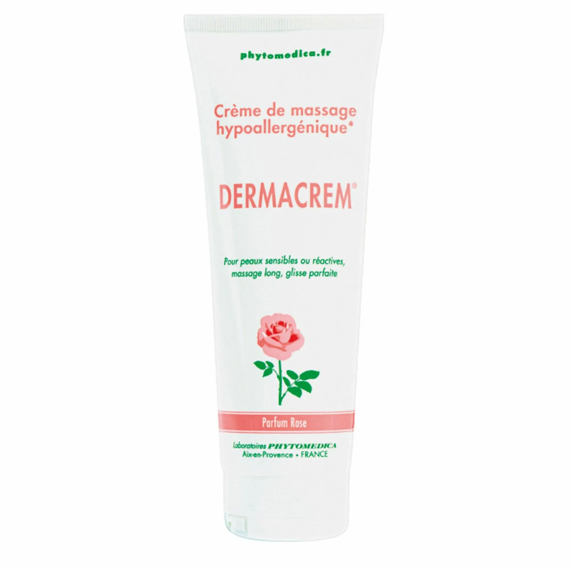 Crème de massage - Parfum Rose - Dermacrem - Phytomedica