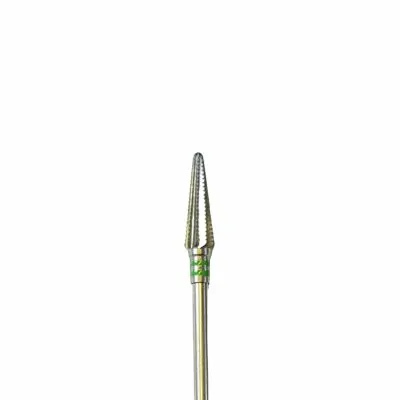 Fraise E5775 Carbure de tungstène - Abrasion des ongles épais et onychogryphose - Denture hélicoïdale super fine - 4,5 mm