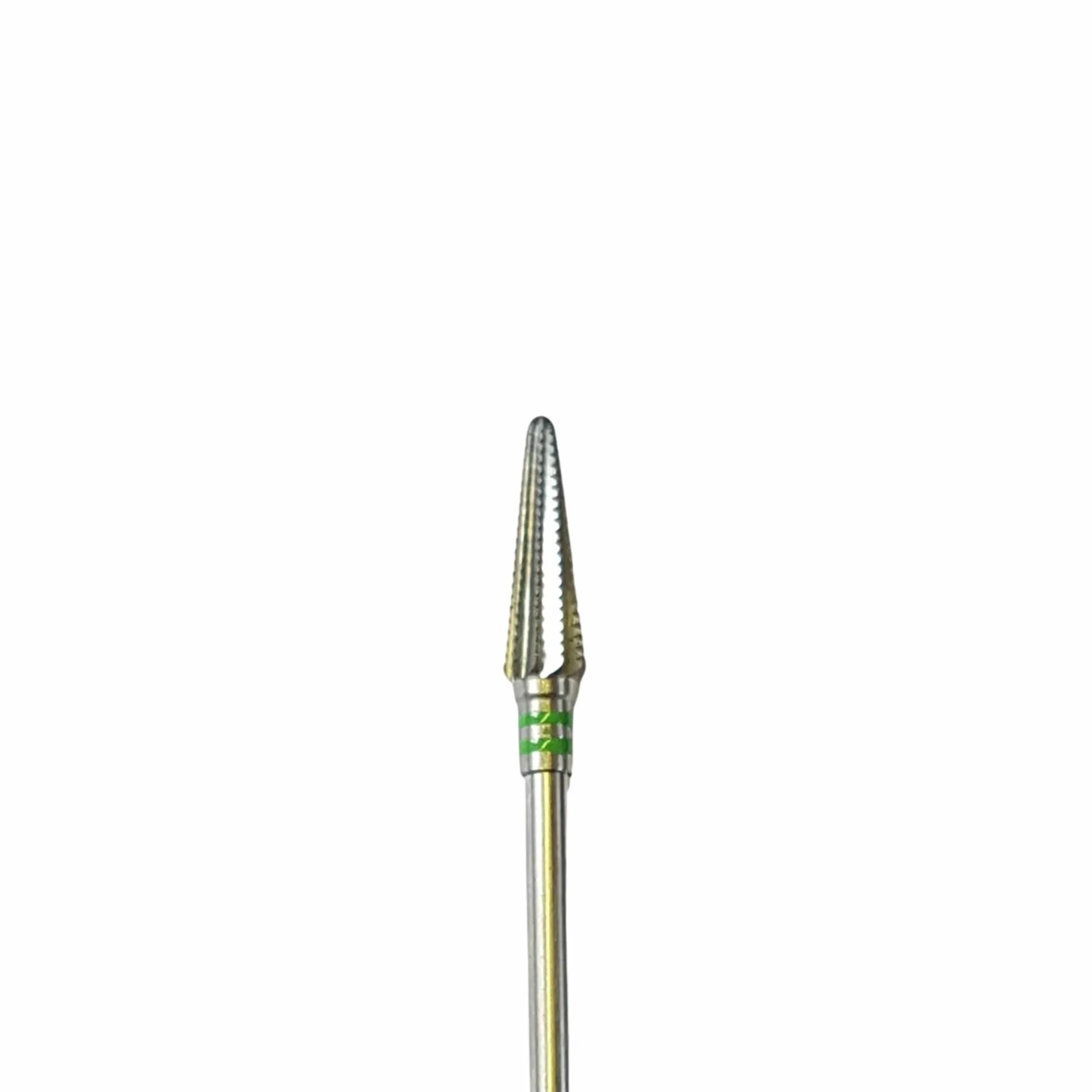 Fraise E5775 Carbure de tungstène - Abrasion des ongles épais et onychogryphose - Denture hélicoïdale super fine - 4,5 mm