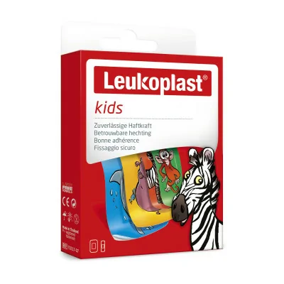 Pansements Leukoplast Kids - Pour enfant - 12 pansements - BSN Médical