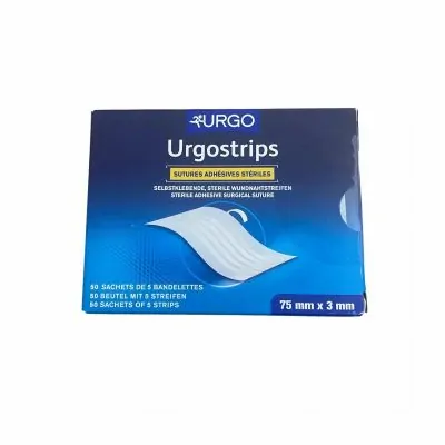 Boite de 50 sachets de sutures chirurgicales adhésives stériles - UrgoStrips - Urgo