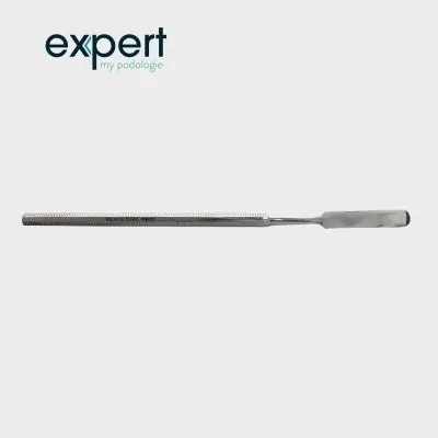 Spatule plate ronde - Inox - 15 cm - Expert by My Podologie