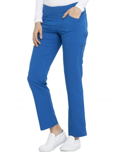 Mid Rise Tapered Leg Pull-on Pant in Marine 09