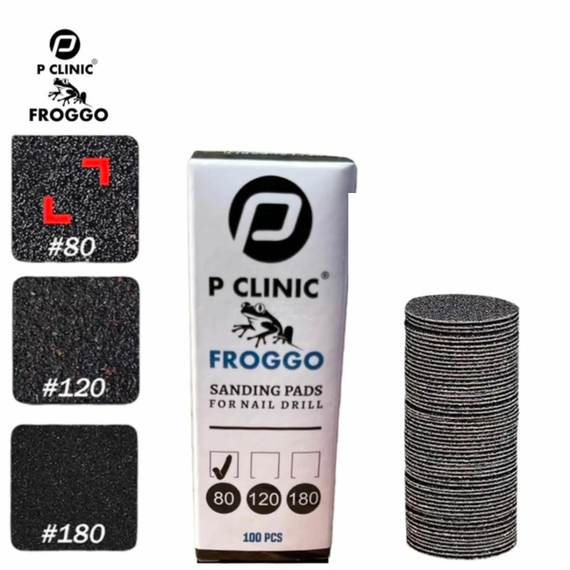Tampons de ponçage Froggo 80 - 2.35 mm - My Podologie