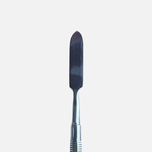 Spatule plate double - Pointue et ronde - Inox - 18,5 cm - Essential by My Podologie