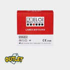 100 Lame per bisturi sterili n°23 - Elibasic di Eloi // Data scaduta