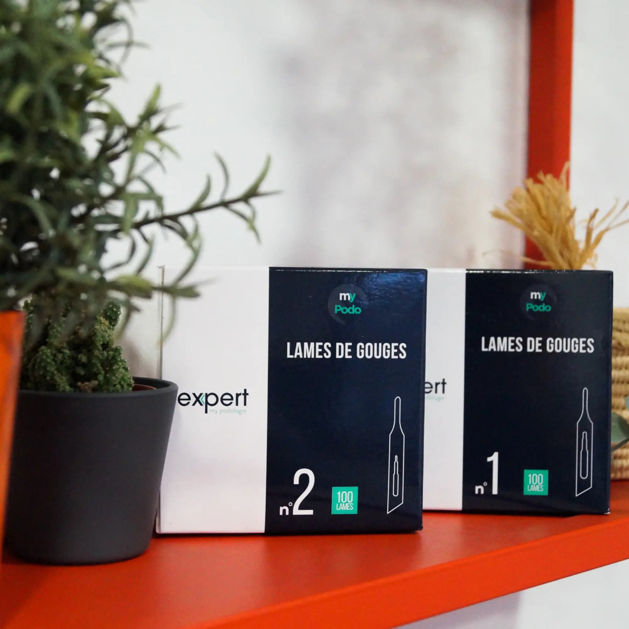 100 Lames de gouges stériles - Expert by My Podologie Expert 