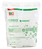 200 Cotons rectangulaires 8x10cm - Cotopads by Lohmann & Rauscher