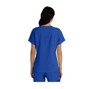 Aura - Túnica con cuello en V - Mujer - Grey's Anatomy Stretch Grey's Anatomy 