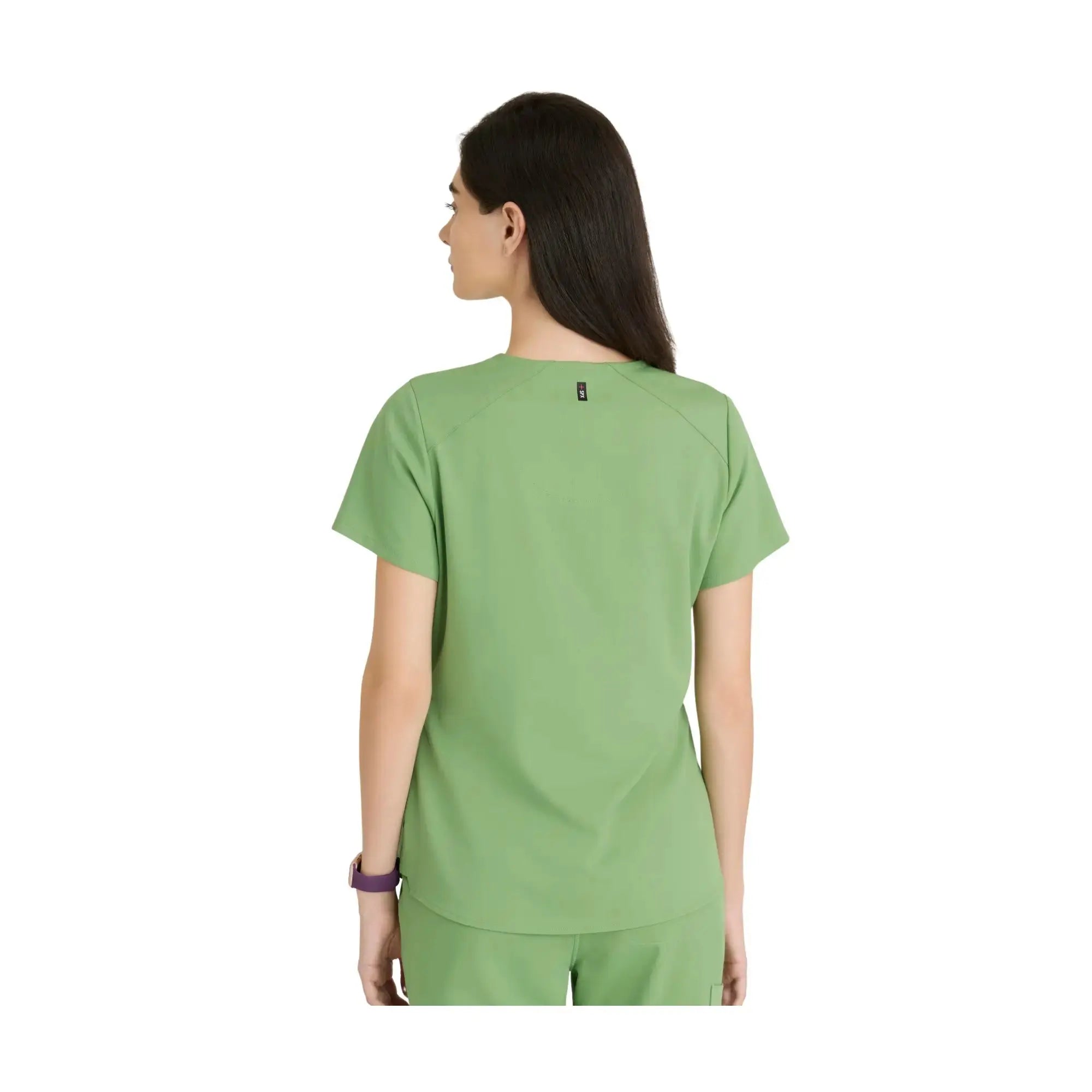Aura - Túnica con cuello en V - Mujer - Grey's Anatomy Stretch Grey's Anatomy 