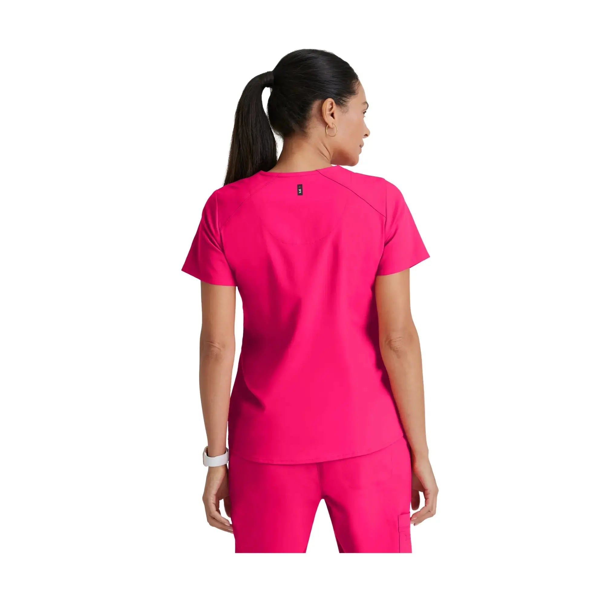 Aura - Túnica con cuello en V - Mujer - Grey's Anatomy Stretch Grey's Anatomy 