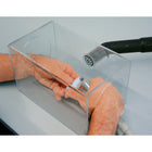 Boite de protection transparente avec système d'aspiration - Ruck