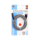 Cavo da Lightning a USB per iPhone/iPad/iPod tessile - 2 diverse dimensioni