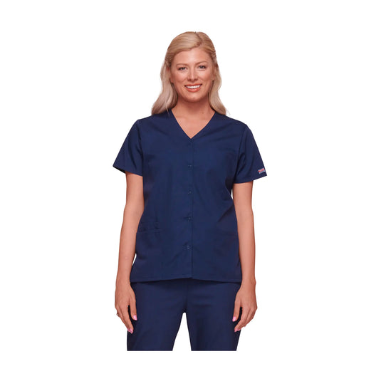 Calais - Tunica con bottoni automatici e scollo a V - Donna - Cherokee Cherokee Authentic Workwear 