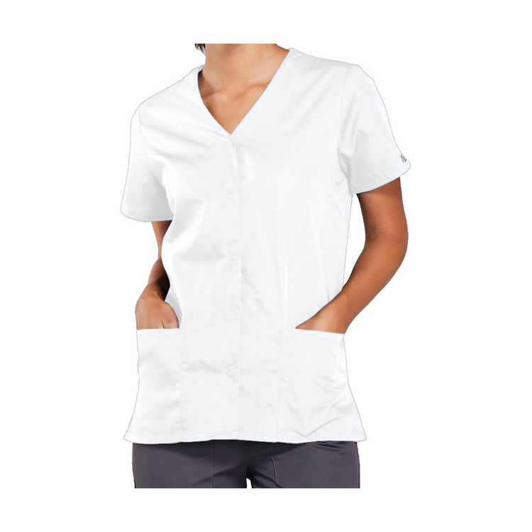 Calais Tunica escote pico y botones automaticos Mujer Cherokee My Podologie