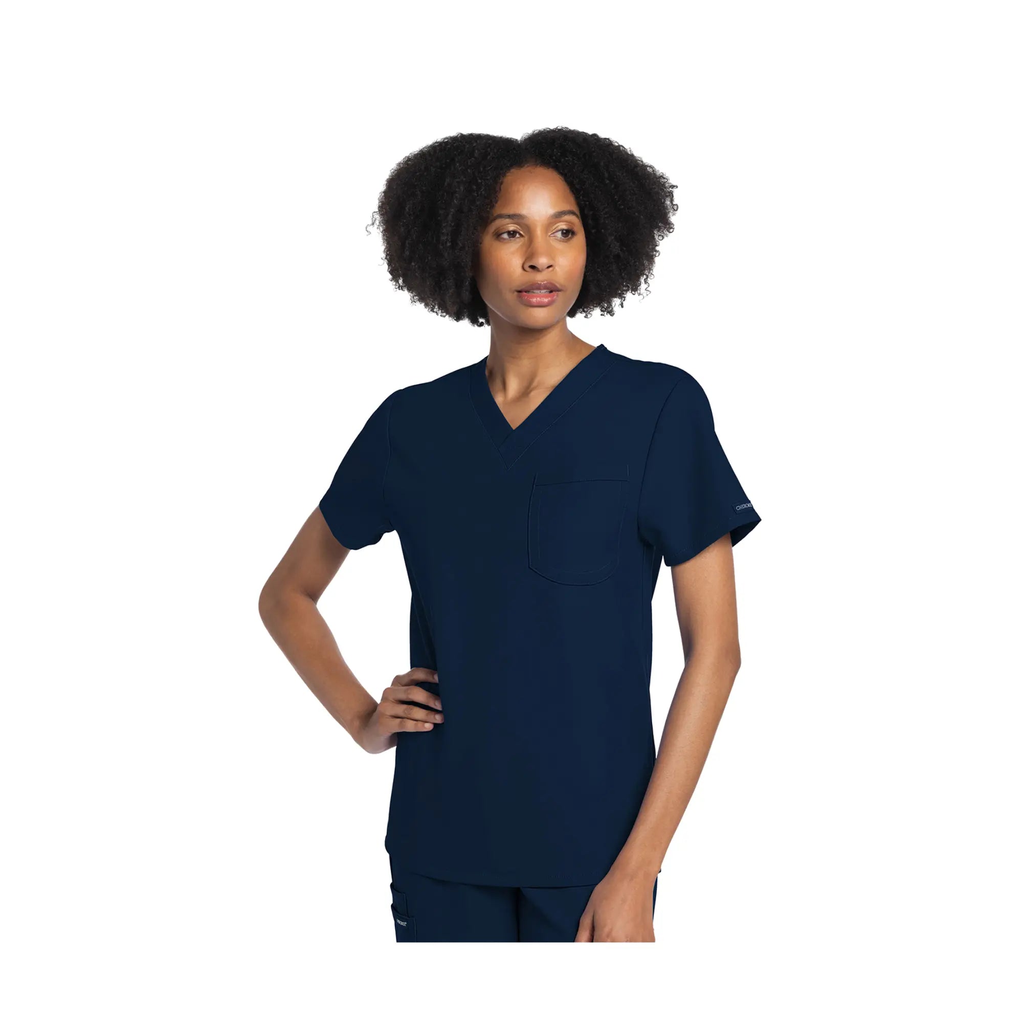 Capbreton - Tunique médicale - Col V - Unisexe - Cherokee Cherokee Authentic Workwear  Bleu Marine / 3XL