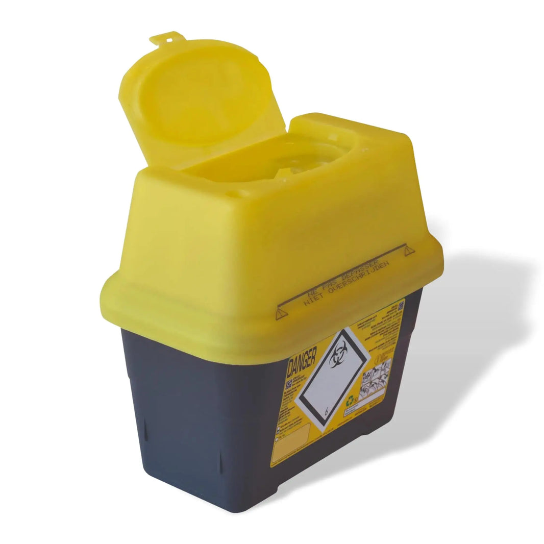 Raccoglitore di rifiuti Sharpsafe - Hospidex - My Podology