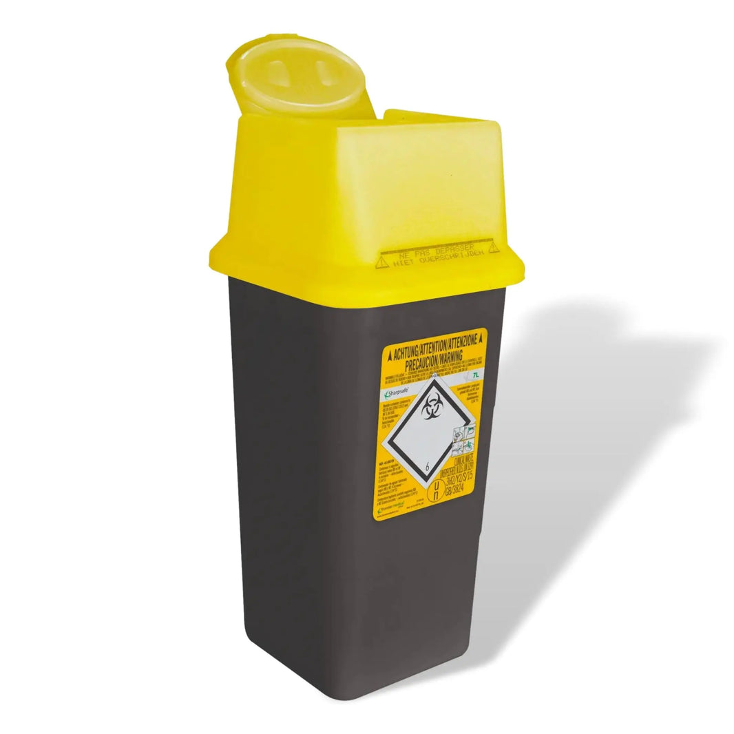 Raccoglitore di rifiuti Sharpsafe - Hospidex - My Podology
