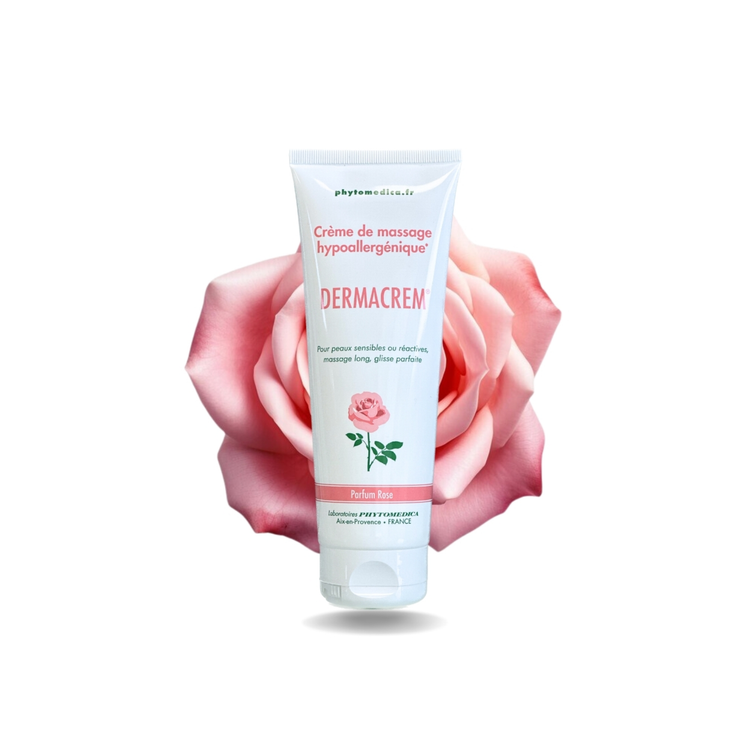 Dermacrem® - Crème de massage neutre hypoallergénique - Parfum Rose - Phytomedica Laboratoires Phytomedica 