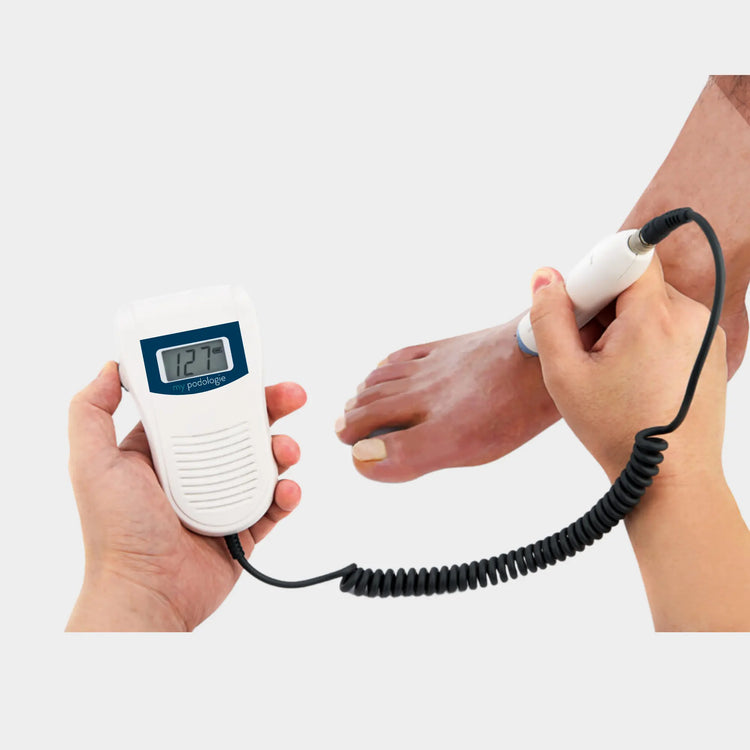 pedal doppler Vascular Doppler with portable 8MHz probe and contact gel - special diabetic