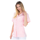 Dora - Blouse - Manches courtes - Col V - Femme - 75 cm