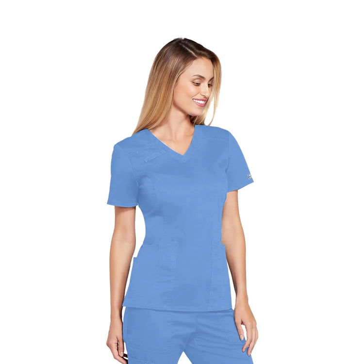 Dunkerque - Tunique col V - Femme - Cherokee Cherokee Authentic Workwear 