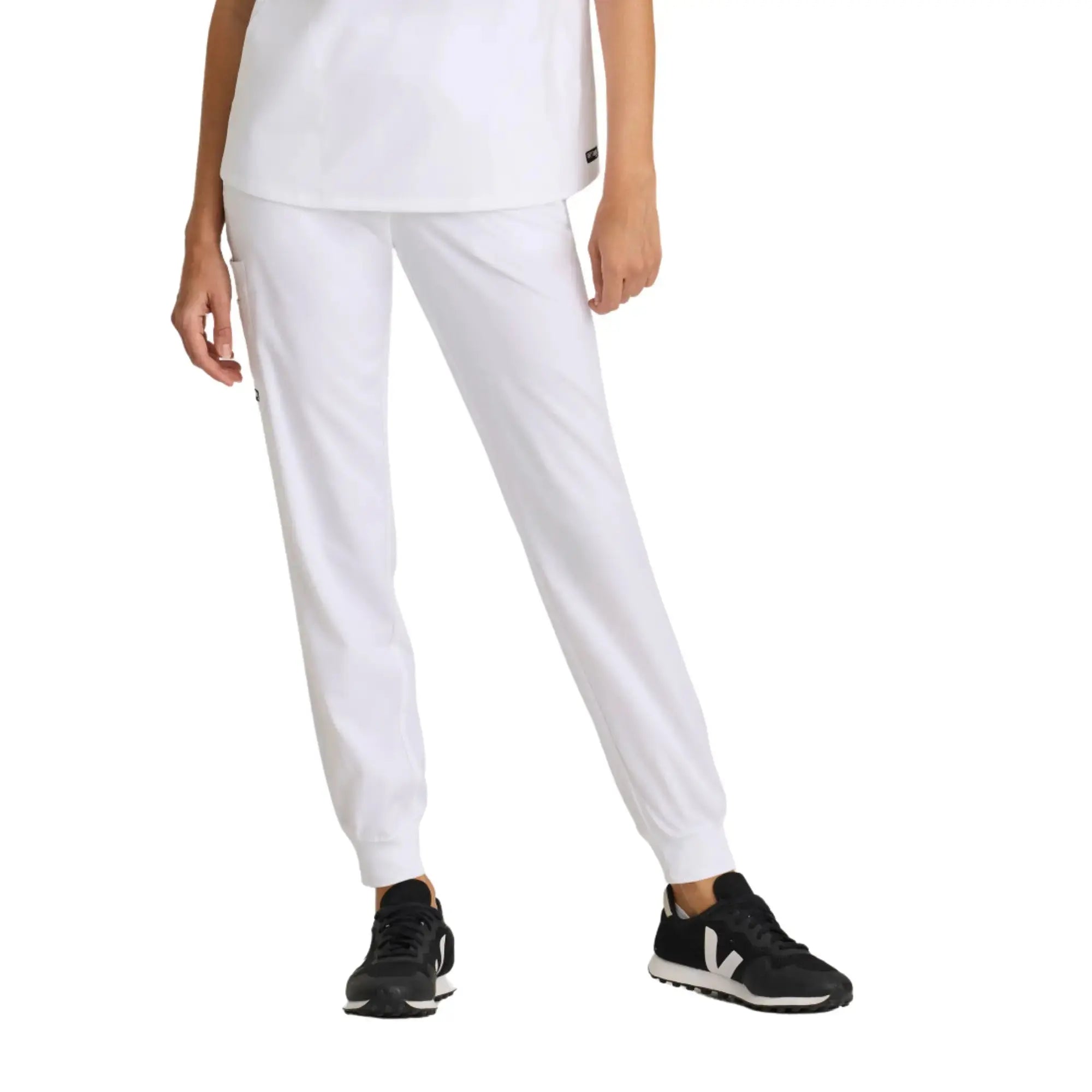 Eden - Jogging avec cordon de serrage - Femme - Grey’s Anatomy Stretch Grey’s Anatomy  Blanc / XL
