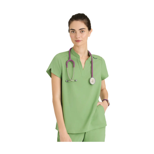 Flora - Túnica con cuello bandeado - Mujer - Grey’s Anatomy Stretch GRAYS ANATOMY STRETCH