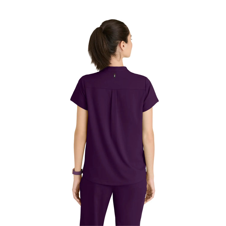 Flora - Tunique col à bande - Femme - Grey’s Anatomy Stretch GREYS ANATOMY STRETCH