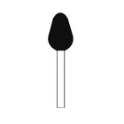 Fresa 45013205 Diamante - Ortoplastiche - Grana grossa - 2,35 mm