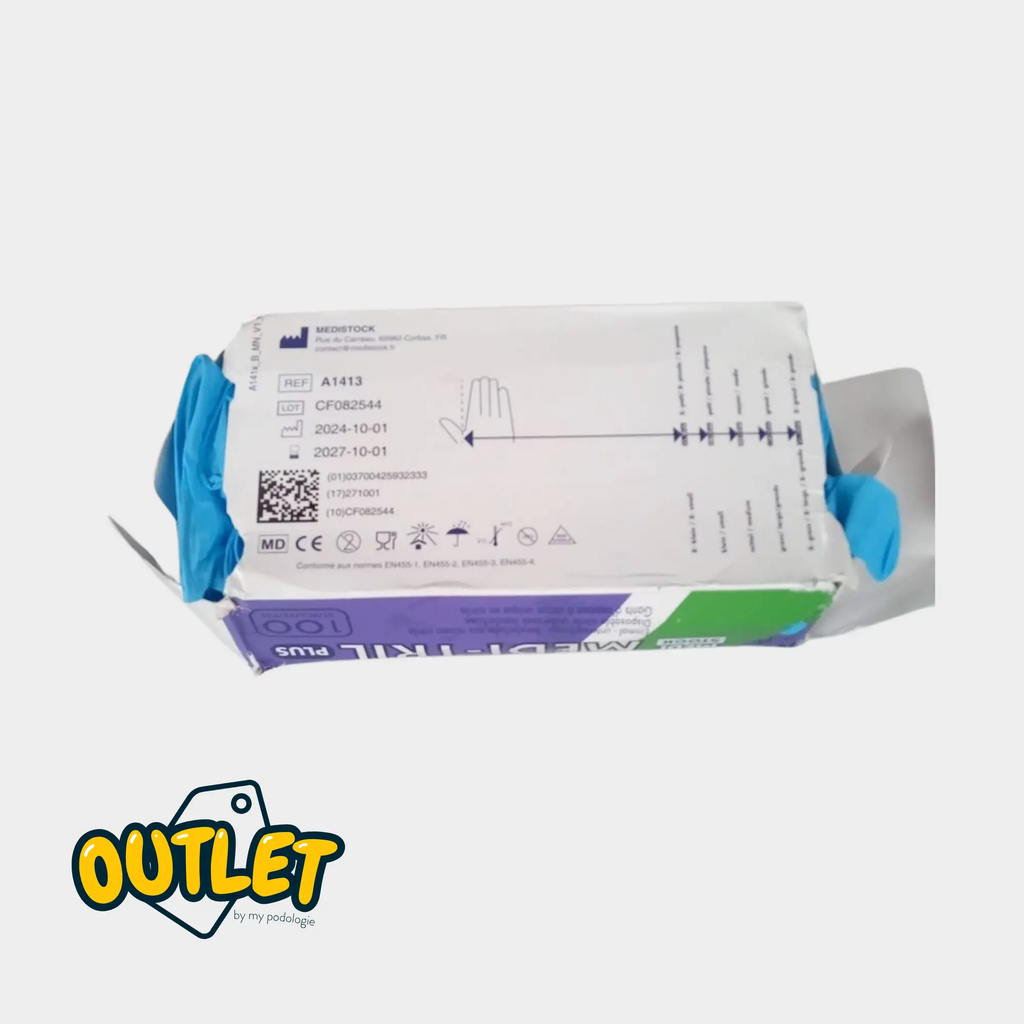 Examination Gloves Pink Nitrile Powder Free Box of 100 My