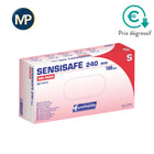 Guanti da esplorazione SENSISAFE - Senza lattice - Senza polvere - Ipoallergenici - Scatola da 100