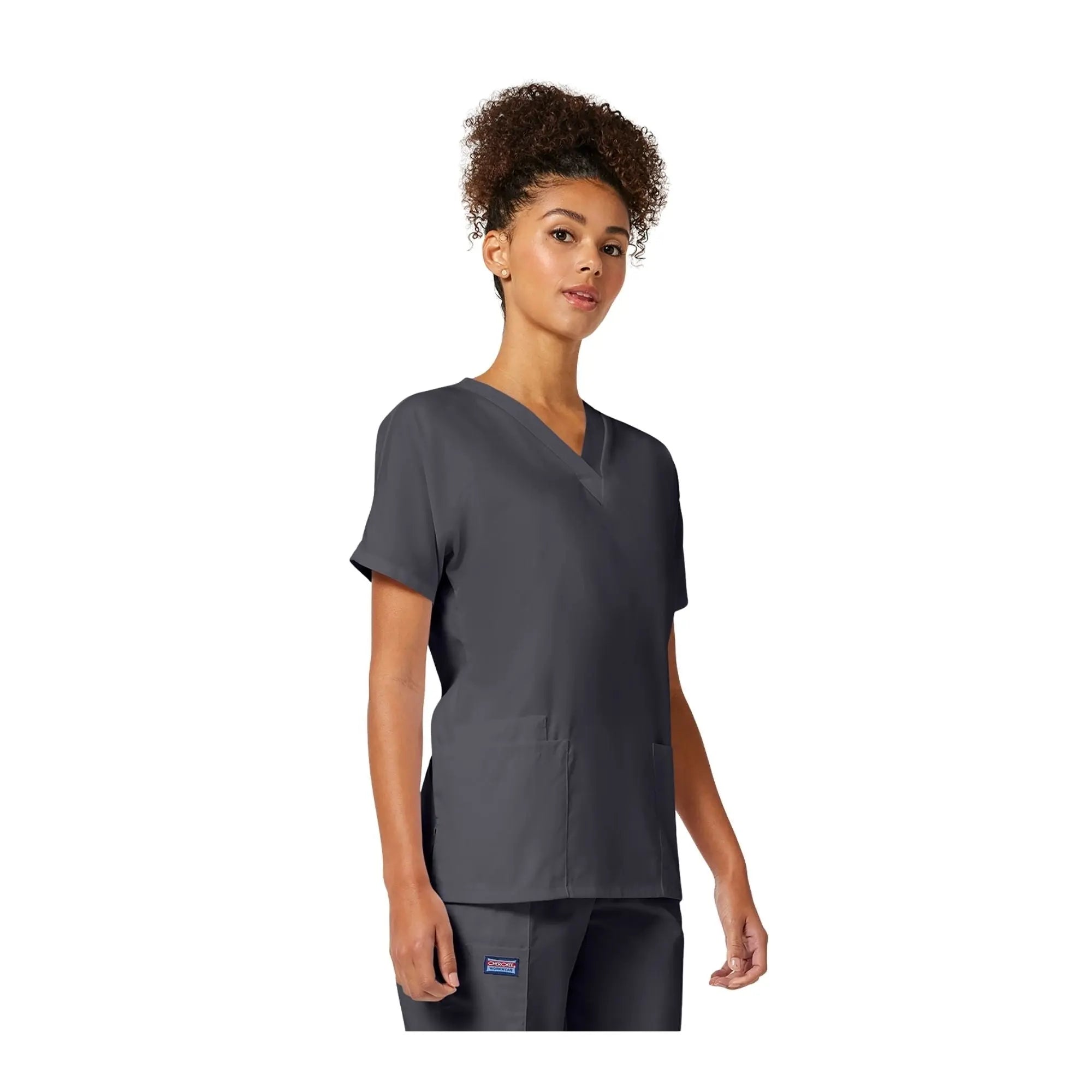 Guéthary - Tunique médicale - Col V - Manches courtes - Femme - Cherokee Cherokee Authentic Workwear 