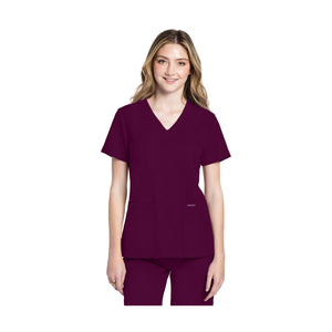Lacanau - Tunique médicale - Col V  - Manches courtes - Femme - Cherokee Cherokee Authentic Workwear 