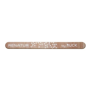 Lima de uñas de cristal Renatur larga - 13,5 cm - redonda o puntiaguda - Ruck Ruck 